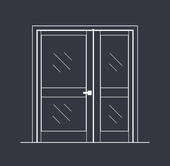 DualSwing Line Drawing