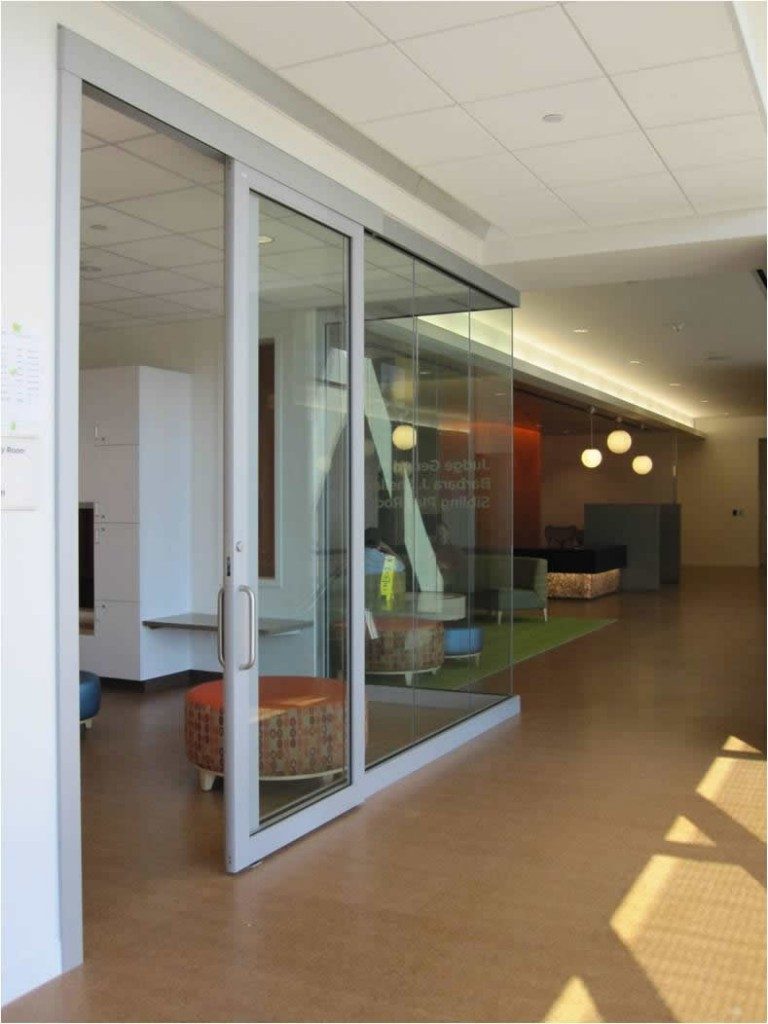 Sliding glass door